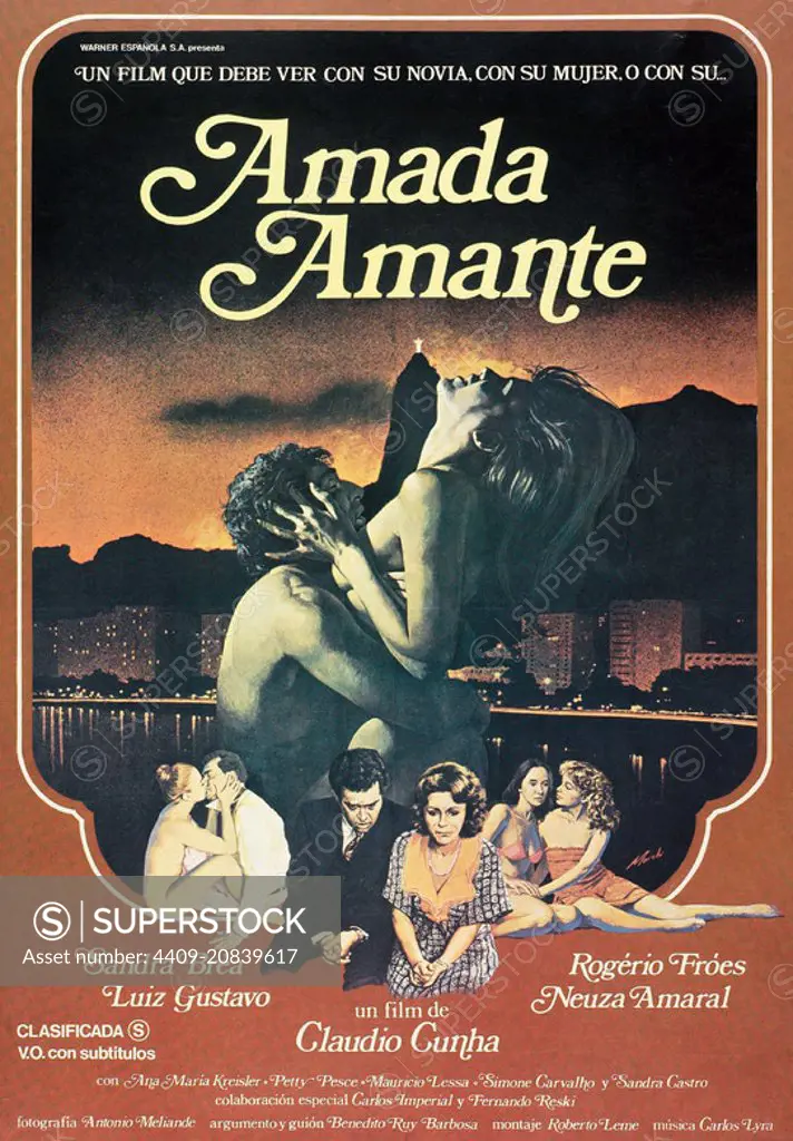 AMADA AMANTE (1978), directed by CLAUDIO CUNHA.