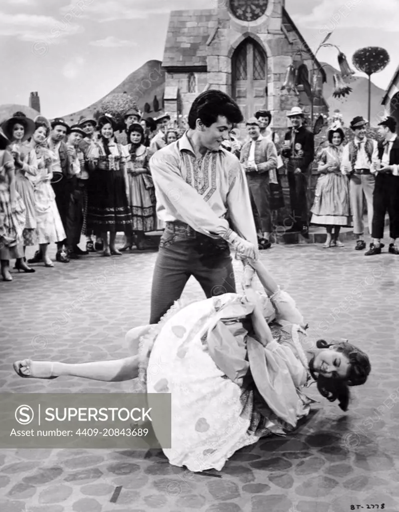 ANNETTE FUNICELLO and TOMMY SANDS in BABES IN TOYLAND (1961), directed by JACK DONOHUE.