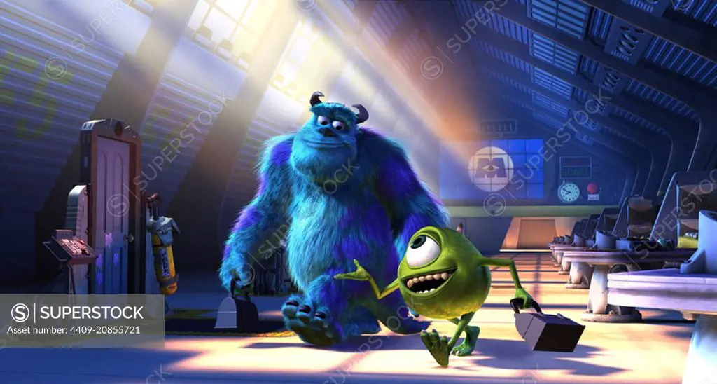 MONSTERS, INC. (2001), directed by PETE DOCTER, DAVID SILVERMAN and LEE UNKRICH.