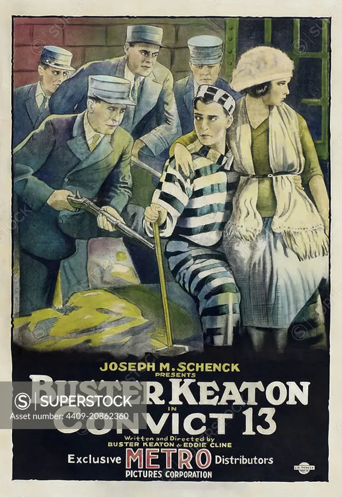 BUSTER KEATON in CONVICT 13 (1920), directed by BUSTER KEATON and EDWARD F. CLINE.