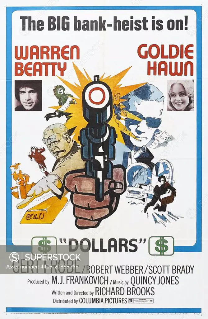 THE HEIST (1971) -Original title: DOLLARS-, directed by RICHARD BROOKS.