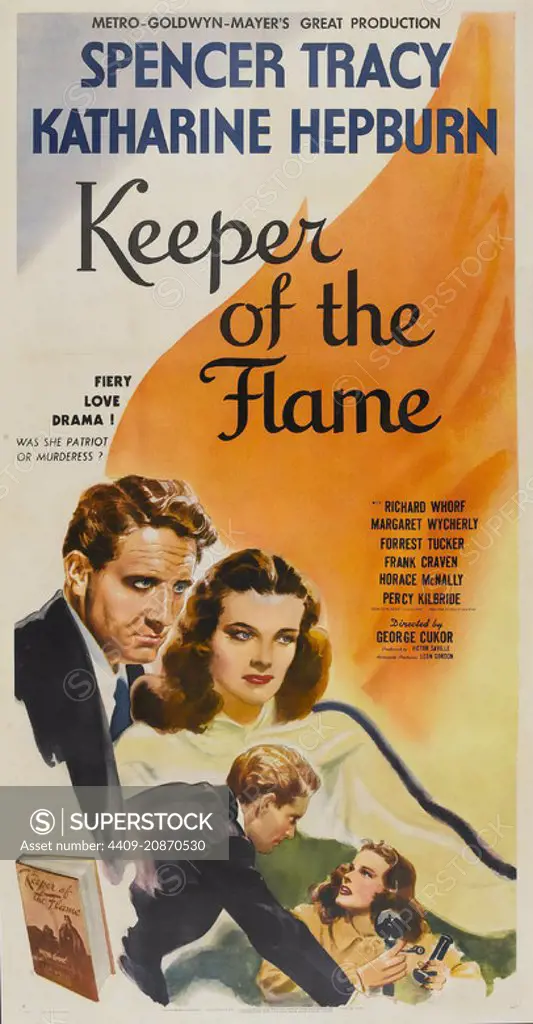 KEEPER OF THE FLAME (1942), directed by GEORGE CUKOR.