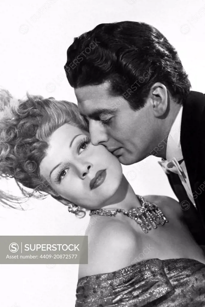 VICTOR MATURE and RITA HAYWORTH in MY GAL SAL (1942), directed by IRVING CUMMINGS.