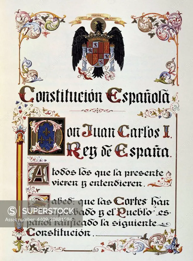 La Constitución Española de 1978 (Congreso de los Diputados) - Archivoz