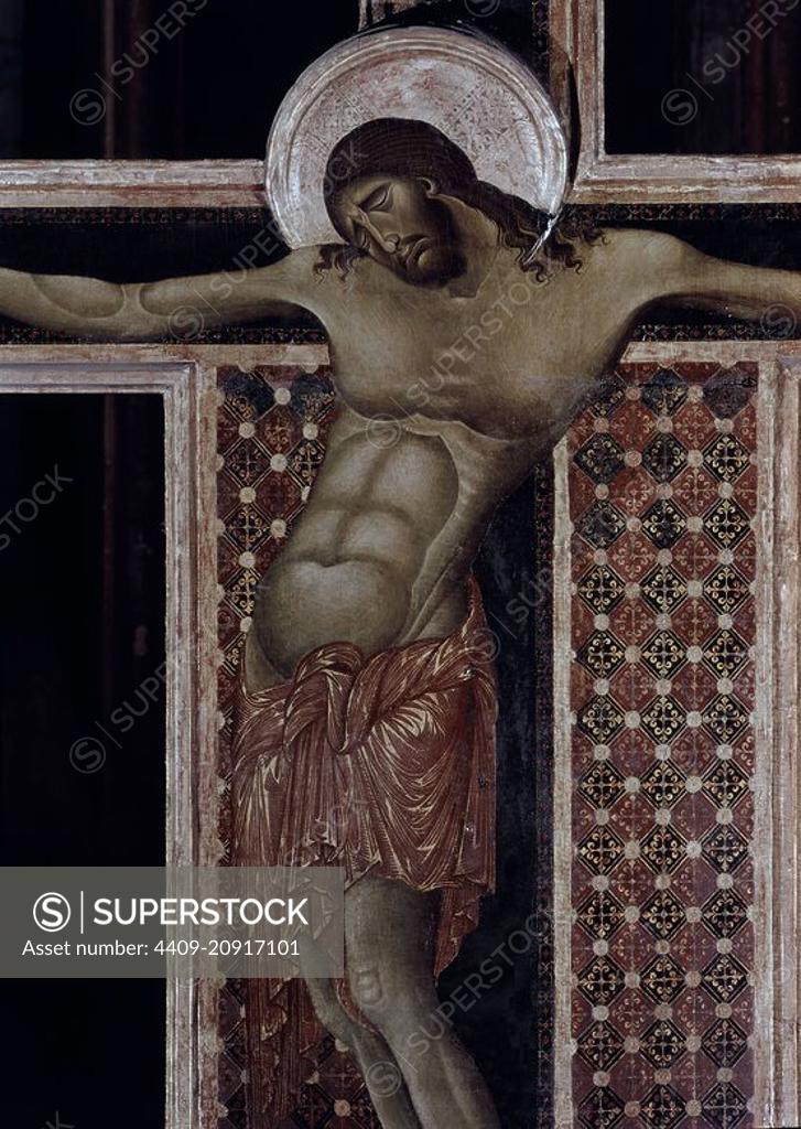 CRUCIFIXION DETALLE 1260 GOTICO ITALIANO DUOCENTO. Author