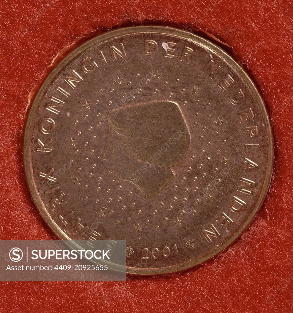 Moneda Holanda 5 Centavos de Euro 1999 - 2001