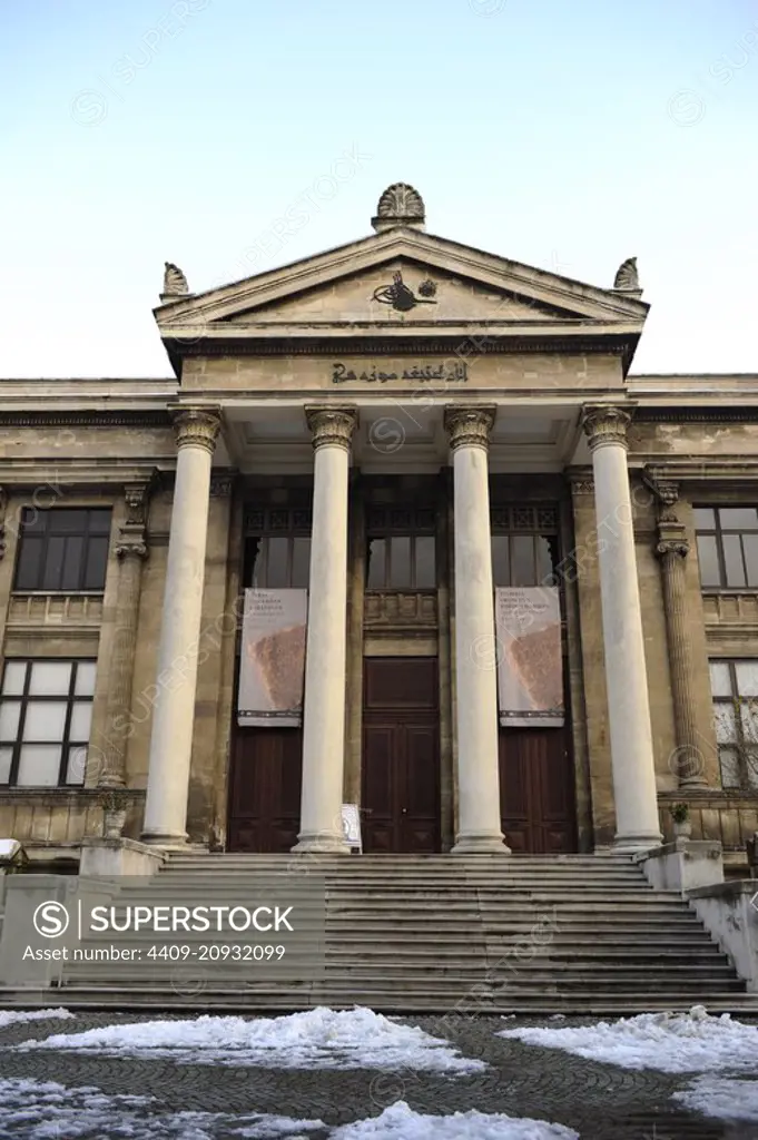 Turkey. Istanbul. Archaeological Museum. Exterior.