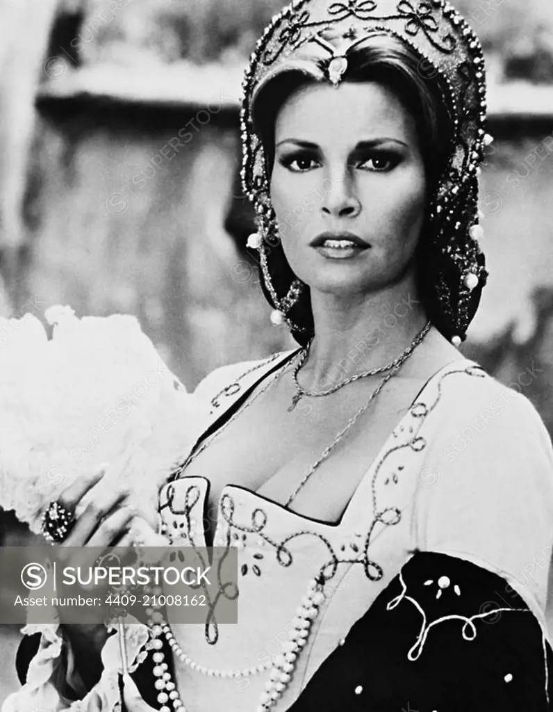 RAQUEL WELCH in CROSSED SWORDS (1977), directed by RICHARD FLEISCHER.