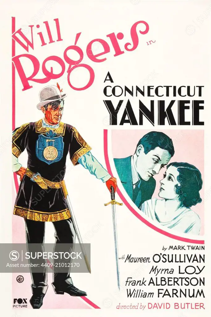 A CONNECTICUT YANKEE (1931), directed by DAVID BUTLER.