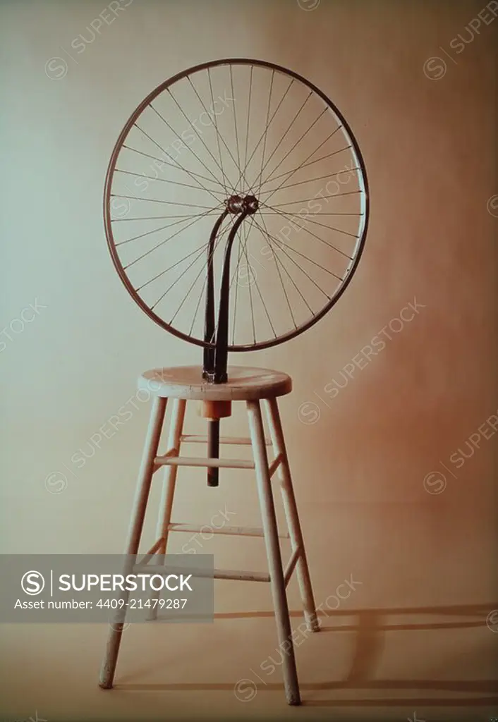 Rueda de bicicleta, 3º versión, 1951. Author: MARCEL DUCHAMP.