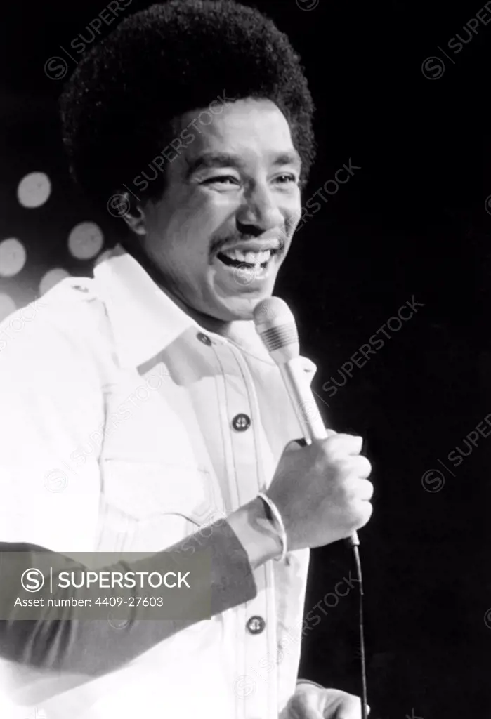 American R&B Singer-songwriter Smokey Robinson, 1970's. - SuperStock