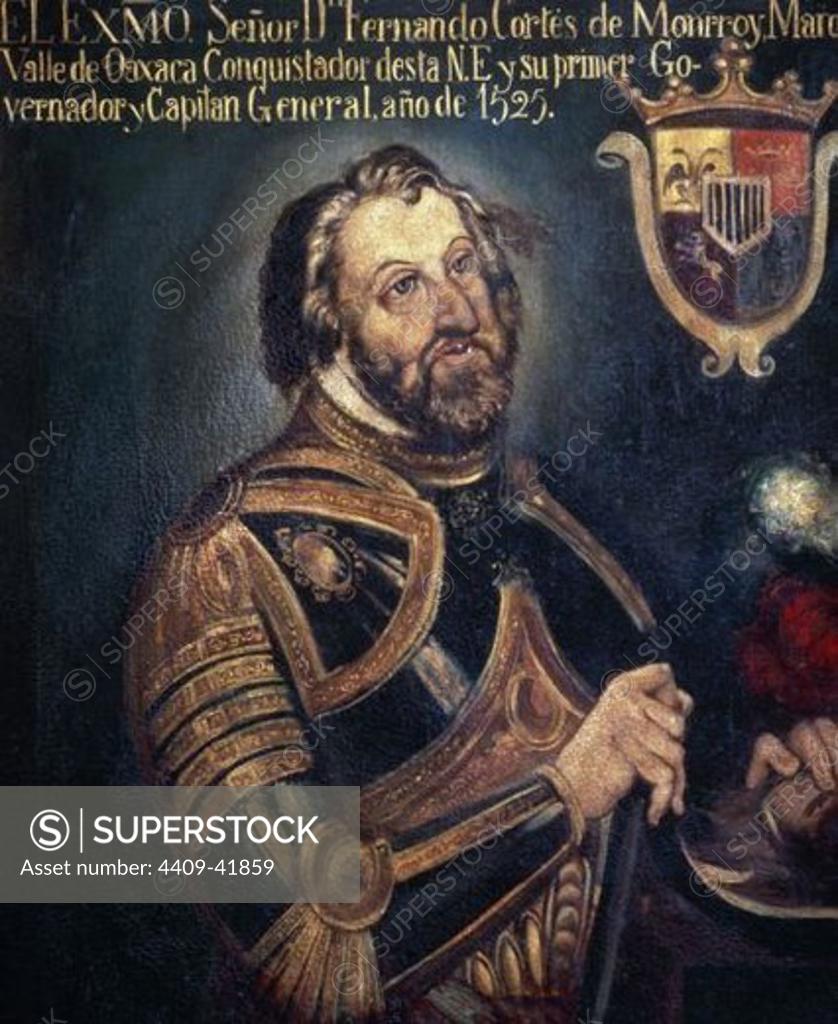 HERNAN CORTES (1488-1547). Conquistador español de México (1519 ...