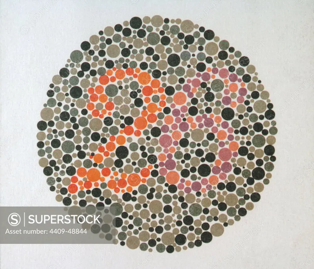 Ishihara Test Color Perception Test For Red green Color Deficiencies 