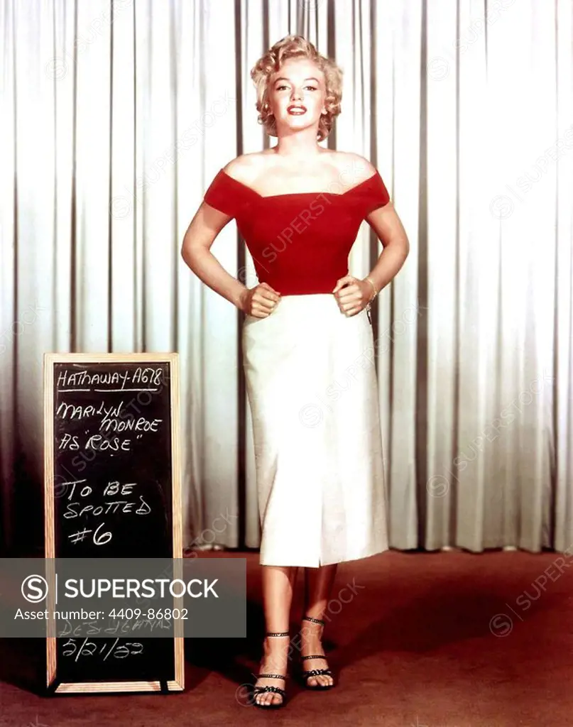 MARILYN MONROE in NIAGARA (1953), directed by HENRY HATHAWAY.