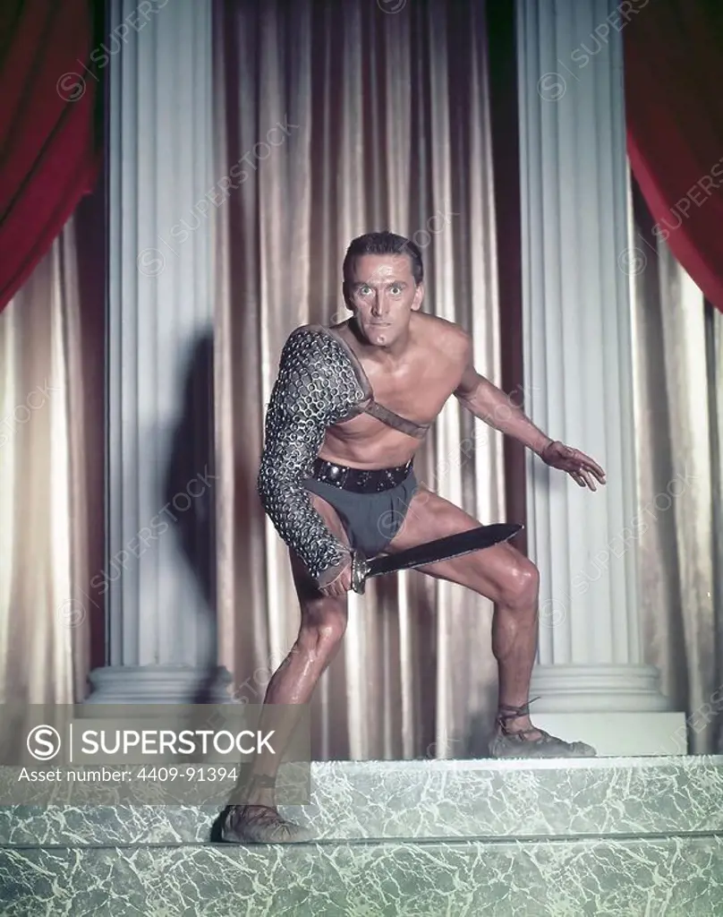 KIRK DOUGLAS in SPARTACUS (1960), directed by STANLEY KUBRICK.