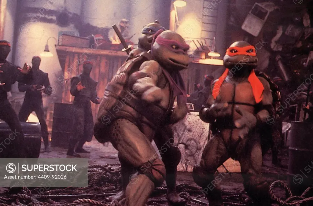 TEENAGE MUTANT NINJA TURTLES II: THE SECRET OF THE OOZE (1991), directed by MICHAEL PRESSMAN.