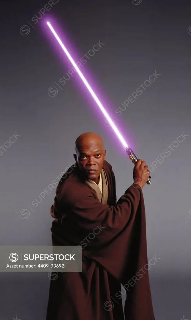 SAMUEL L. JACKSON in STAR WARS: EPISODE III-REVENGE OF THE SITH (2005), directed by GEORGE LUCAS.