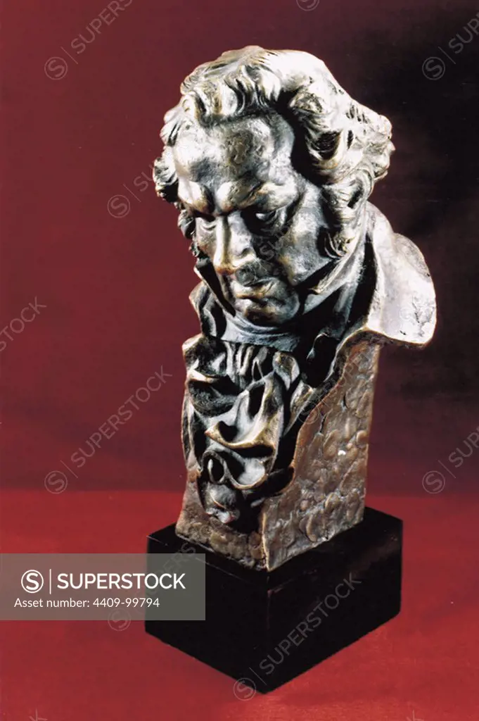 MISC: PREMIOS GOYA (1994). Goya awards statuette.