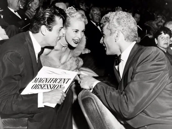 JEFF CHANDLER; TONY CURTIS; JANET LEIGH.