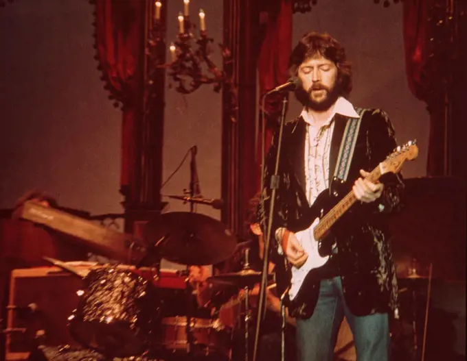 ERIC CLAPTON in THE LAST WALTZ (1978), directed by MARTIN SCORSESE.