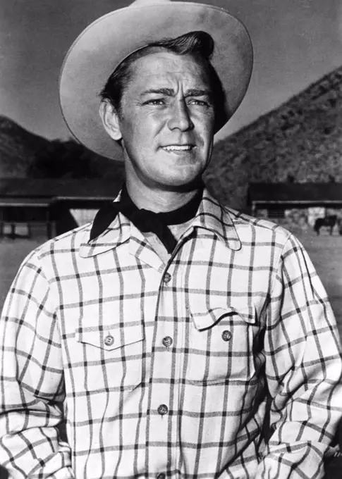 ALAN LADD in BRANDED (1950), directed by RUDOLPH MATE.