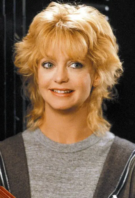 GOLDIE HAWN in WILDCATS (1986), directed by MICHAEL RITCHIE.