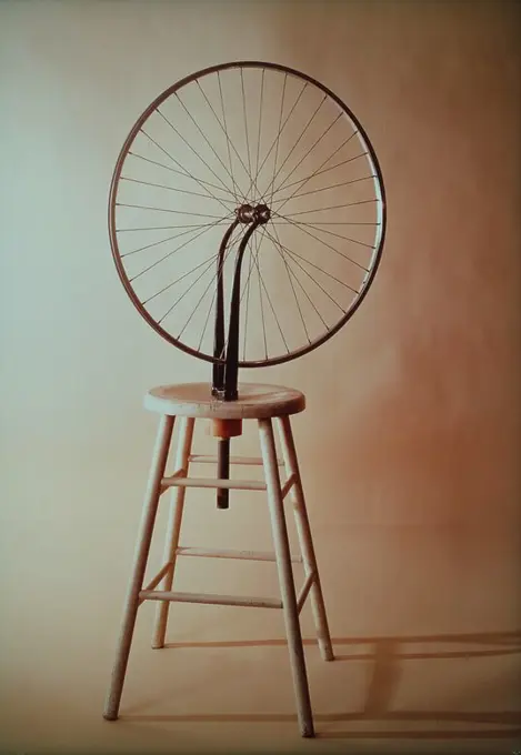 Rueda de bicicleta, 3º versión, 1951. Author: MARCEL DUCHAMP.