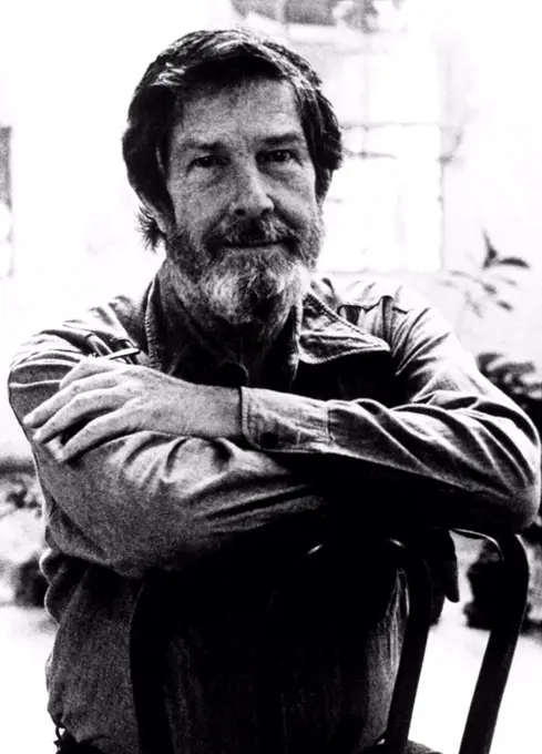 Composer John Cage.