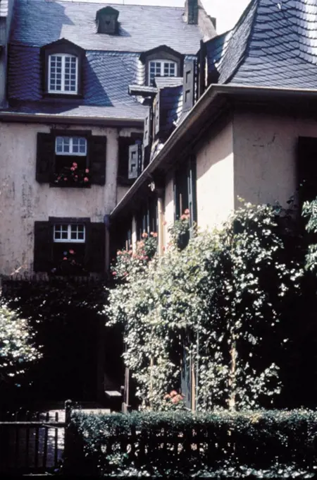 Beethoven´s birthplace in Bonn, Germany. LUDWIG VAN BEETHOVEN.