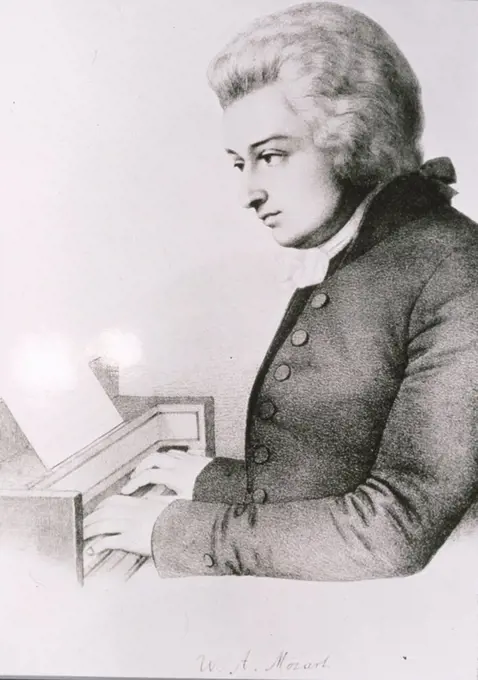 Mozart, W.A. JOHANN WOLFGANG MOZART.