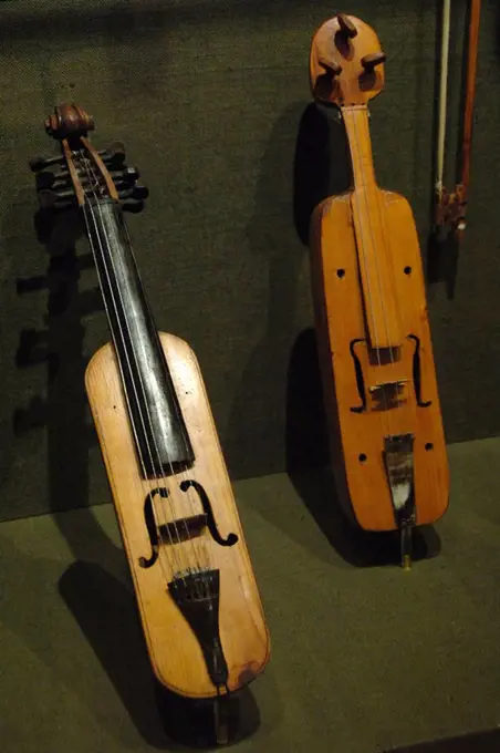 KEMANS. Museum of Greek Folk Instruments. Athens. Greece.