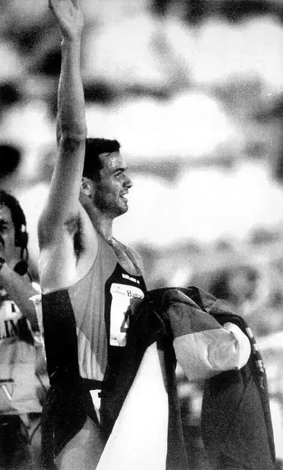 08/05/1992. Barcelona...6..8..92...Olympic Games Barcelona 92...Peñalver, silver in Decathlon.