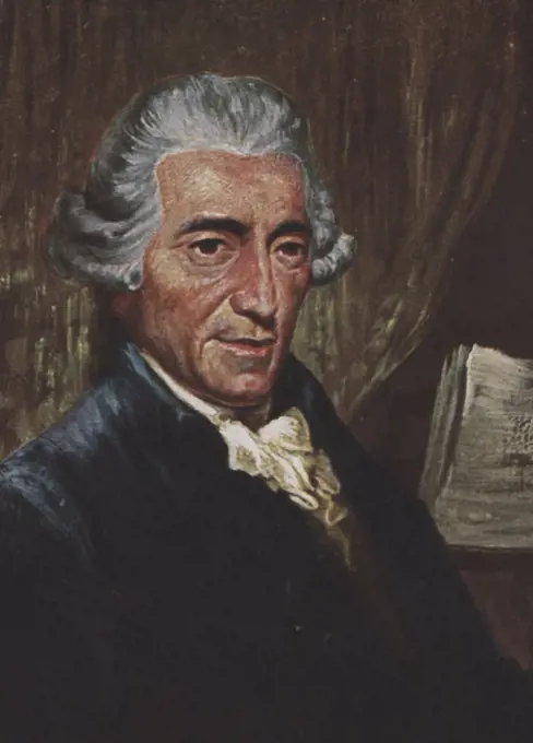 Franz Joseph Haydn (Rohrau, 1732-Viena, 1809). Compositor y director de orquesta autríaco. Fue maestro de Beethoven.