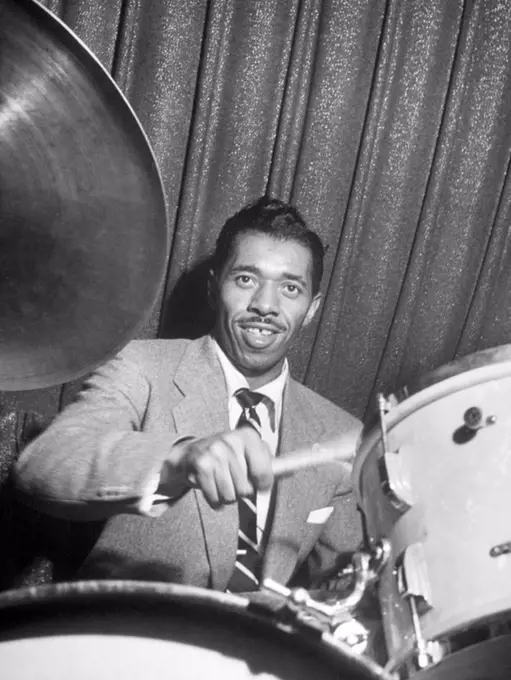 Jazz drummer Philly Joe Jones.