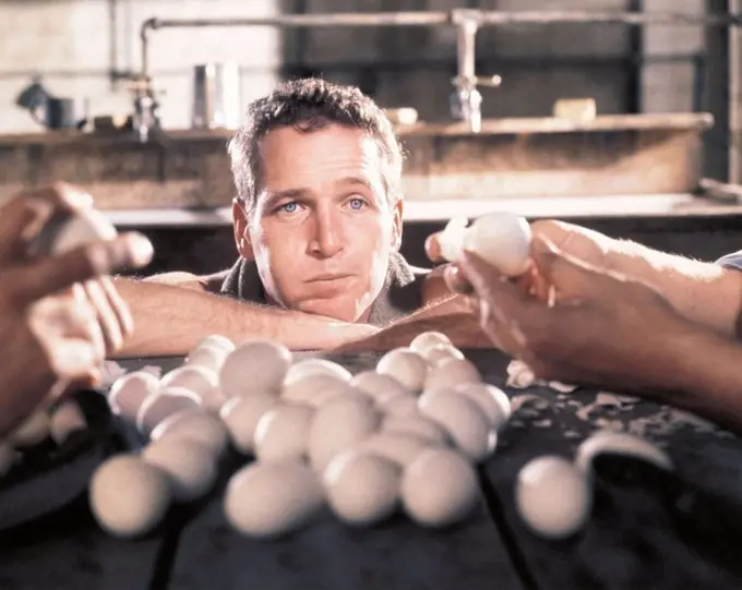 PAUL NEWMAN in COOL HAND LUKE (1967), directed by STUART ROSENBERG.