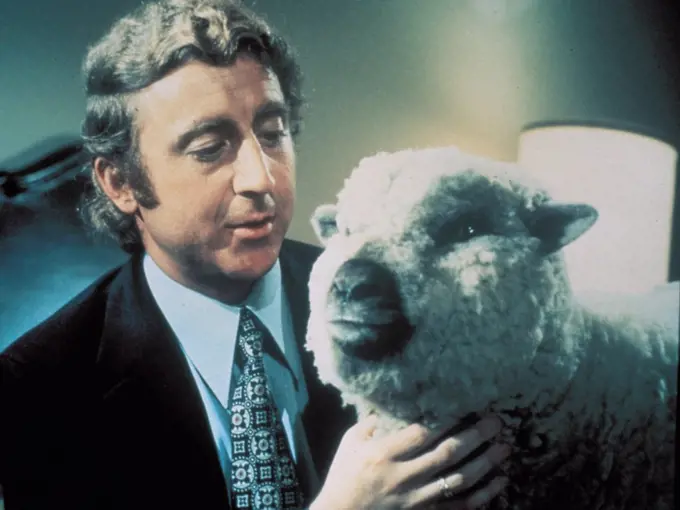 GENE WILDER in EVERYTHING YOU ALWAYS WANTED TO KNOW ABOUT SEX (1972) -Original title: EVERYTHING YOU ALWAYS WANTED TO KNOW ABOUT SEX * BUT WERE AFRAID TO ASK-, directed by WOODY ALLEN.