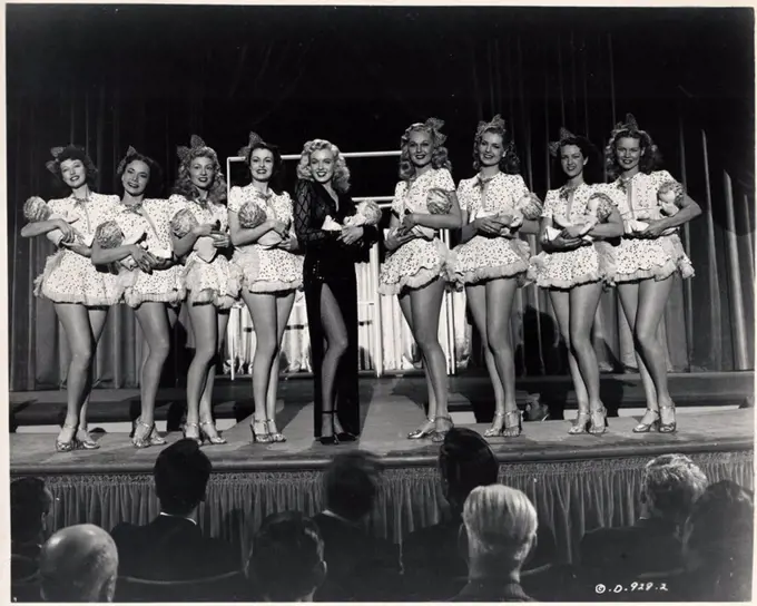 MARILYN MONROE in LADIES OF THE CHORUS (1948), directed by PHIL KARLSON.