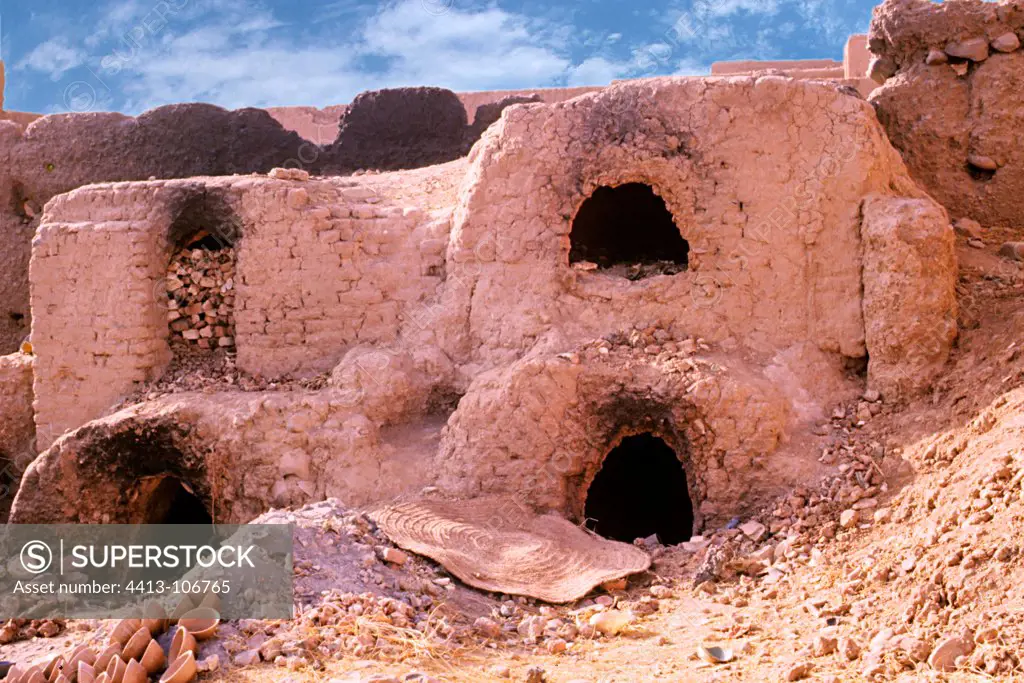 Main Gate entrance to the vile Agdz in Morocco