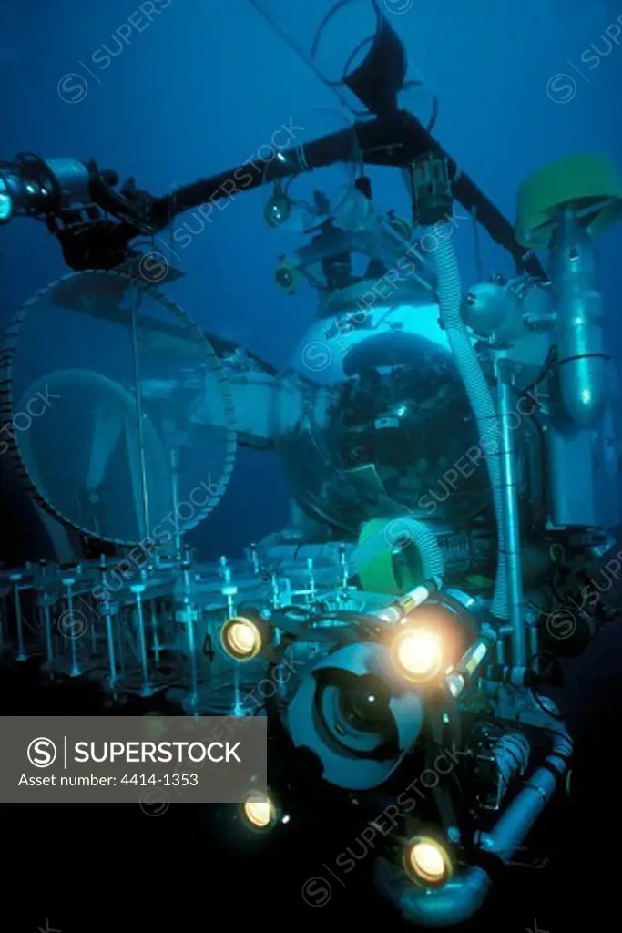 Caribbean, Johnson Sea Link submarine underwater