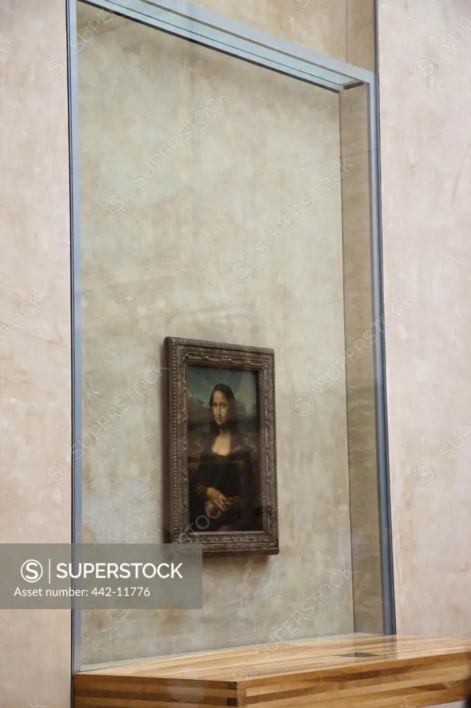 France,Paris,Louvre,Mona Lisa by Leonardo Da Vinci