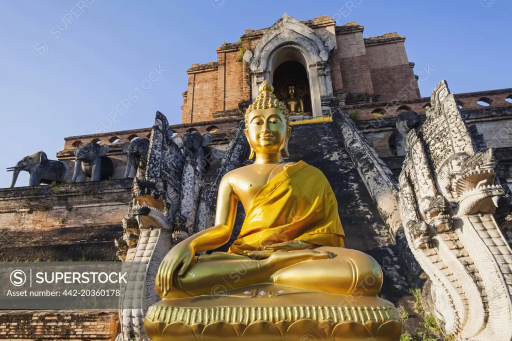 Thailand,Chiang Mai,Wat Chedi Luang