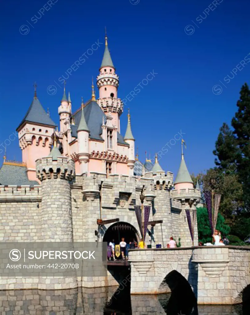 Sleeping Beauty Castle, Disneyland, Anaheim, California, USA