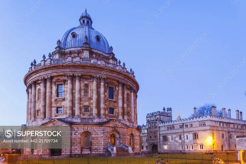 England, Oxfordshire, Oxford, Oxford University, Bodleian Liibrary, Radcliiffe Camera