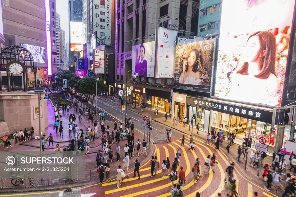 China, Hong Kong, Causeway Bay, Times Square 