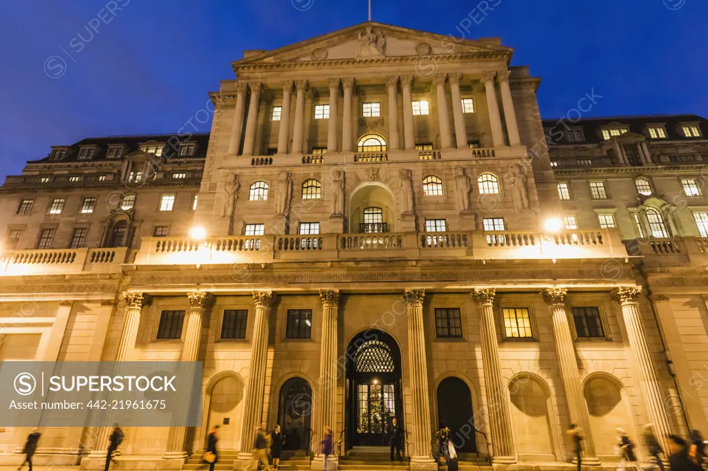 England, London, City of London, Bank of England