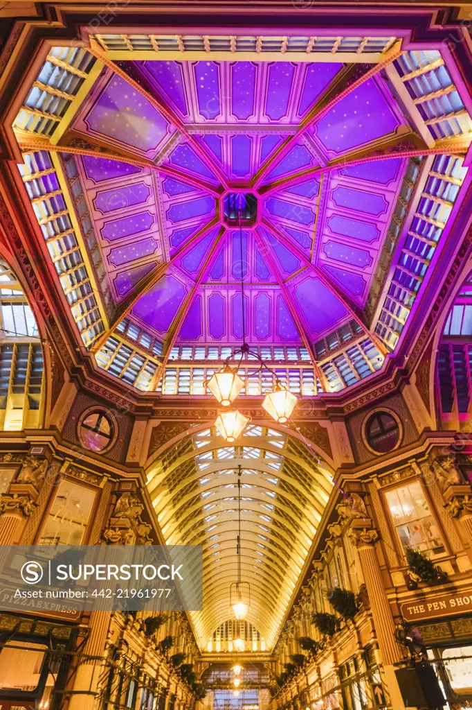 England, London, City Of London, Leadenhall Market