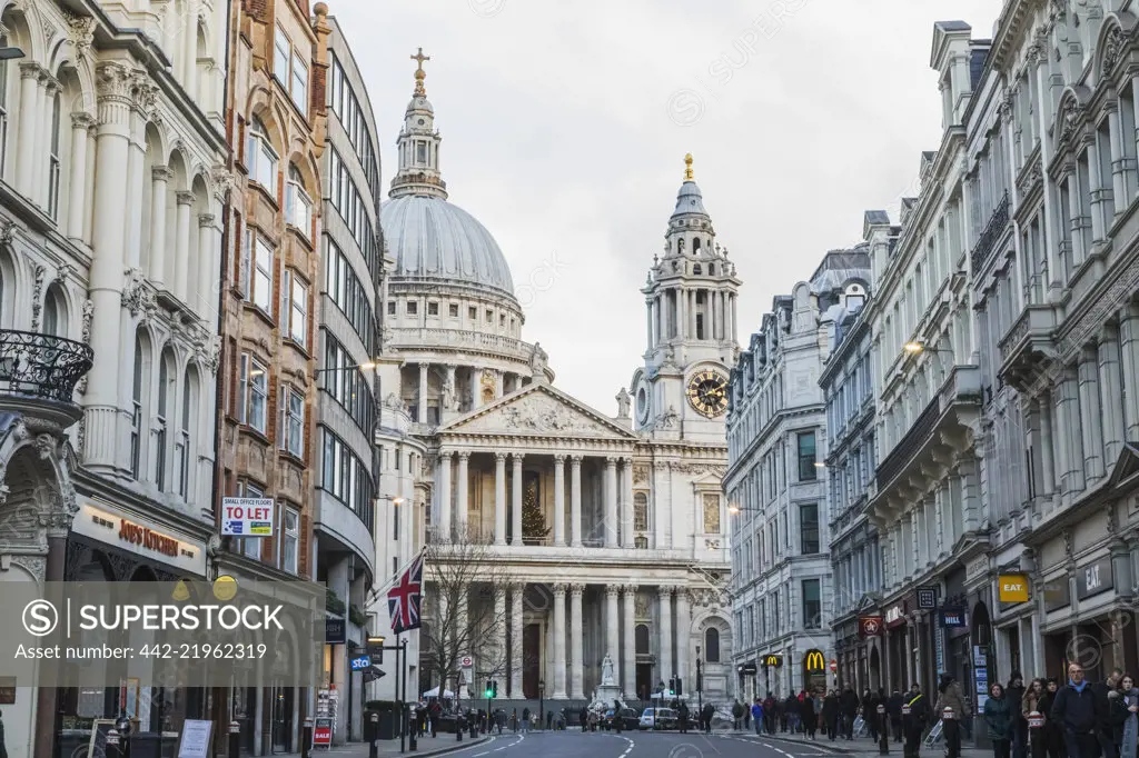 England, London, City of London, St.Pauls Cathedral