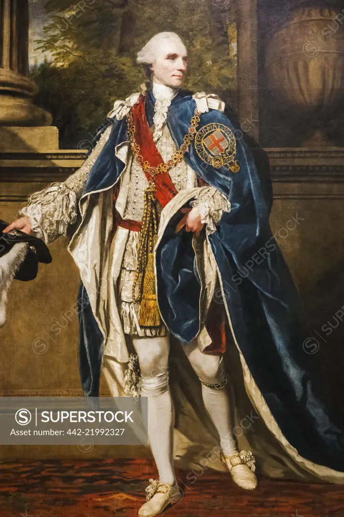 Portrait of John Stuart the 3rd Earl of Bute by Sir Joshua Reynolds dated 1773