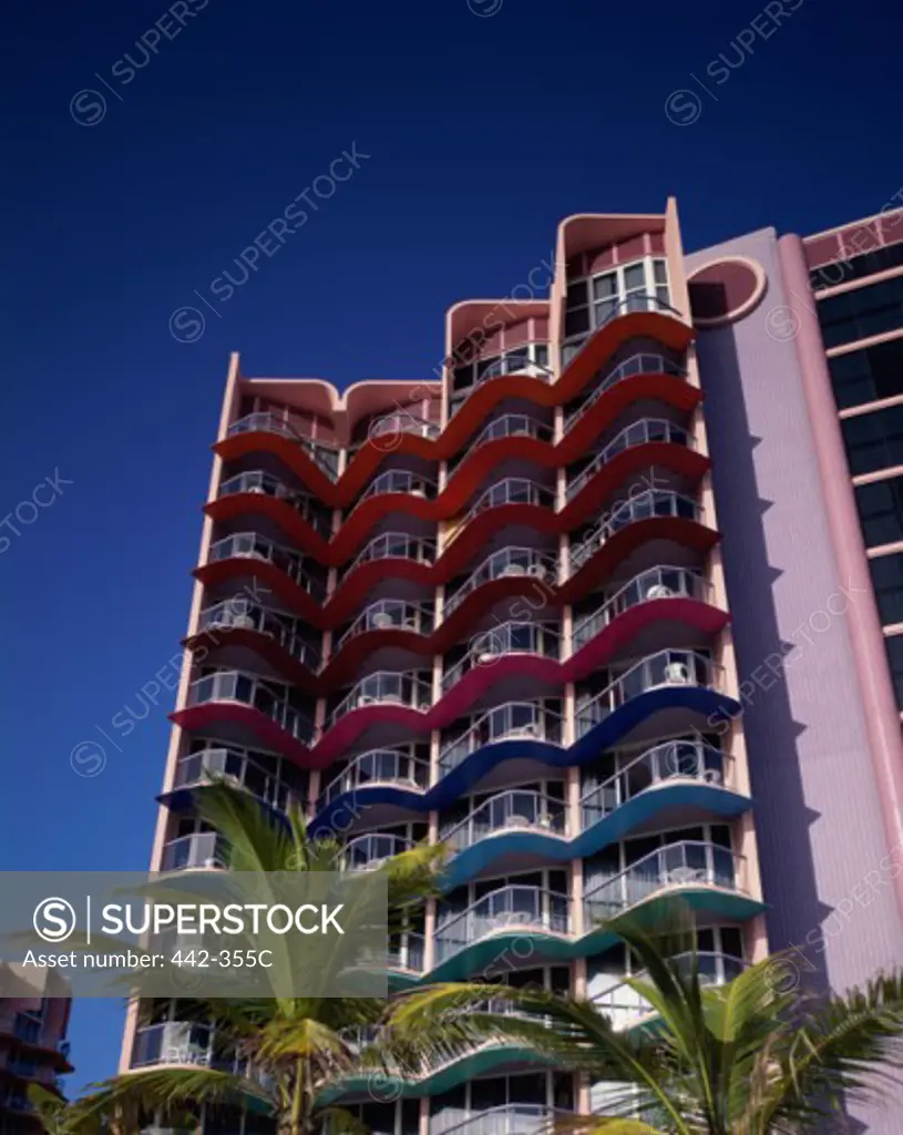 Low angle view of a hotel, Crystal Palace Hotel, Nassau, Bahamas