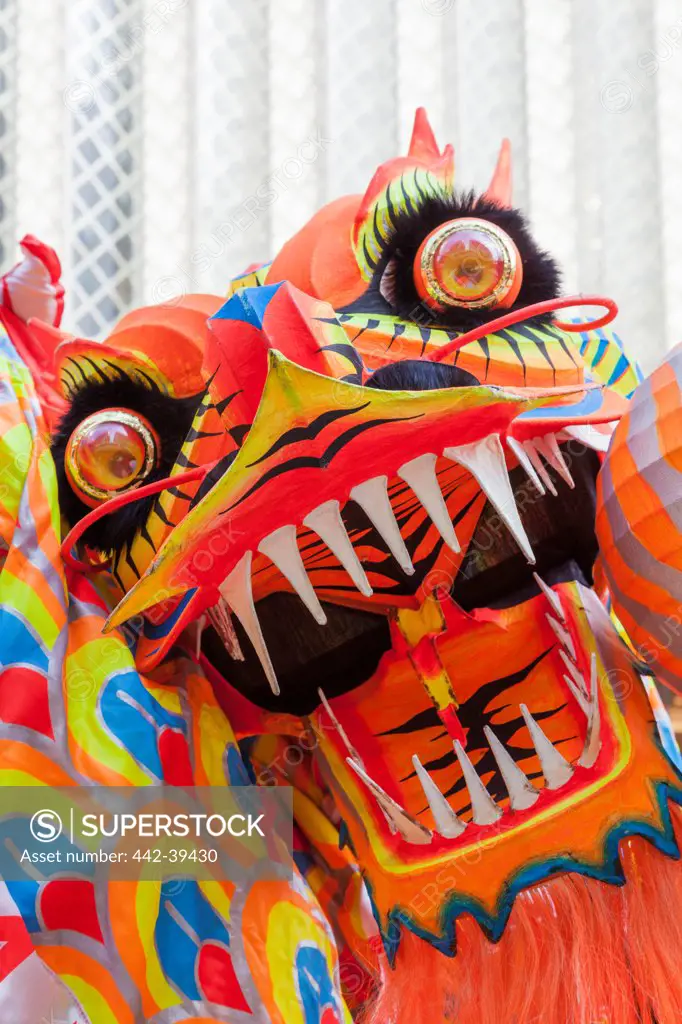 China, Hong Kong, Dragon Dance